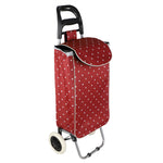 Load image into Gallery viewer, Home Basics Polka Dot Multi-Purpose Rolling Cart - Assorted Colors

