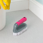 Load image into Gallery viewer, Home Basics Plastic Scrub Brush - Assorted Colors