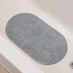Load image into Gallery viewer, Home Basics PVC Floral Bath Mat - Assorted Colors