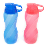 Load image into Gallery viewer, Home Basics 25oz. Curved Water Bottle With Handle - Assorted Colors