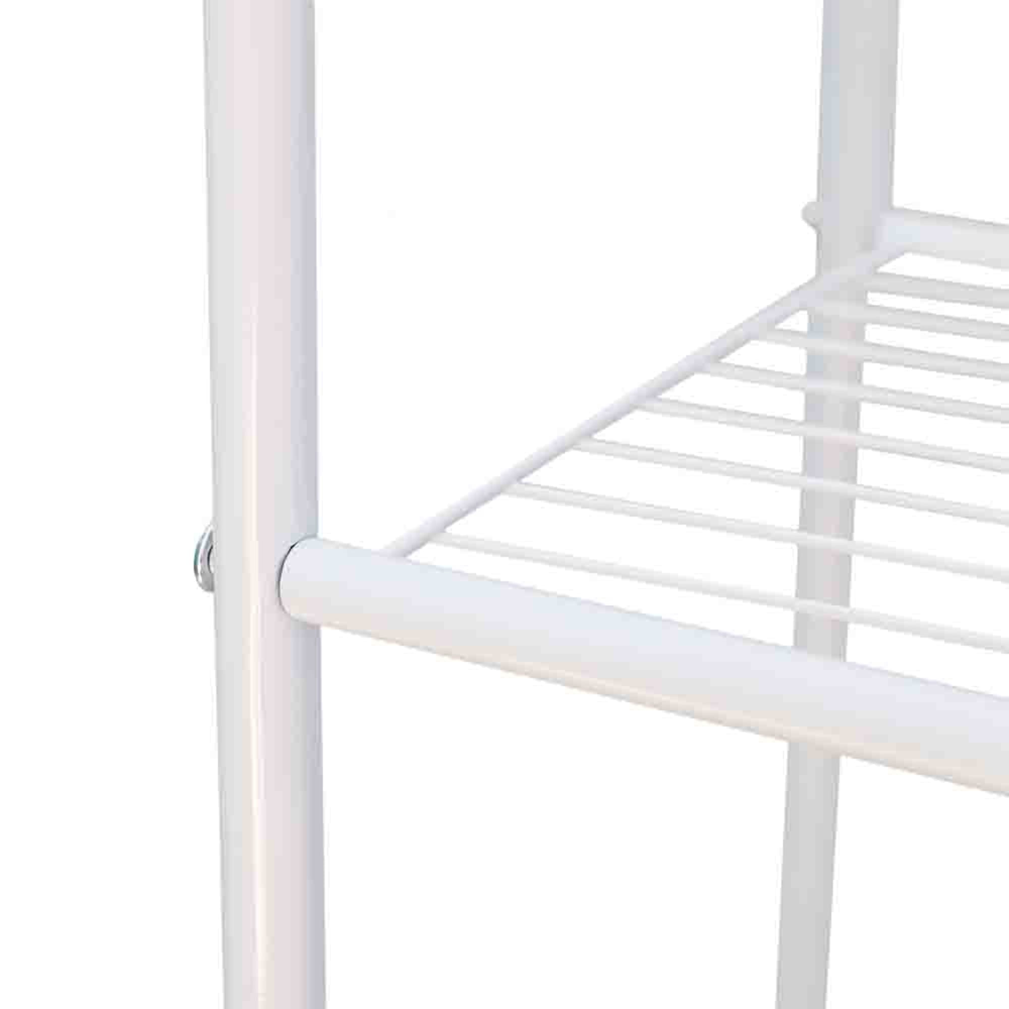 Home Basics 3 Tier Over the Toilet Steel Bathroom Space Saver, White $20.00 EACH, CASE PACK OF 6