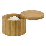 Load image into Gallery viewer, Home Basics Bamboo Salt Box $5.00 EACH, CASE PACK OF 12