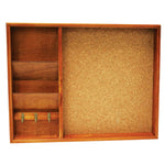 Load image into Gallery viewer, Home Basics Wall Mounted Wood Bulletin Board, Pine $10.00 EACH, CASE PACK OF 12