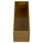 Load image into Gallery viewer, Home Basics 3" x 9" Bamboo Organizer, Natural $3 EACH, CASE PACK OF 12