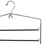 Load image into Gallery viewer, Home Basics 4 Tier Swinging Arm Trouser Hanger with Accessory Hook $5.00 EACH, CASE PACK OF 25