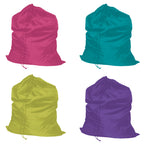 Load image into Gallery viewer, Home Basics Nylon Laundry Bag with Drawstring Closure - Assorted Colors