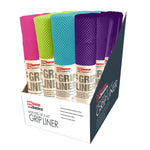 Load image into Gallery viewer, Home Basics Brights Collection Non-Adhesive 18” x 60” Rubber Shelf Grip Liner - Assorted Colors