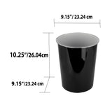 Load image into Gallery viewer, Home Basics Solid Hue 5 Liter Plastic Waste Bin - Assorted Colors