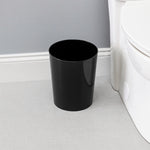 Load image into Gallery viewer, Home Basics Tapered 6 Lt Steel Waste Bin, Black $6 EACH, CASE PACK OF 6