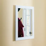 Load image into Gallery viewer, Home Basics Contemporary Rectangle Wall Mirror, White $5.00 EACH, CASE PACK OF 6