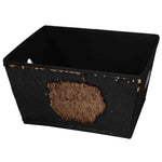 Load image into Gallery viewer, Home Basics Medium Reversible Sequin Storage Bin, Gold/Black $3 EACH, CASE PACK OF 12