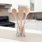 Load image into Gallery viewer, Home Basics Wire Collection Cutlery Holder, Chrome $5 EACH, CASE PACK OF 24