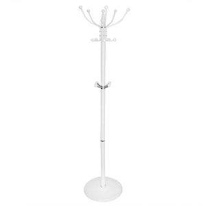 Home Basics 16 Hook Free Standing Coat Rack with Sandstone Base, White $20.00 EACH, CASE PACK OF 1