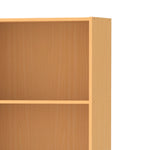 Load image into Gallery viewer, Home Basics 4 Shelf  Book Case, Natural $60.00 EACH, CASE PACK OF 1
