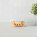 Load image into Gallery viewer, Home Basics 17 oz. Square Borosilicate Glass Food Storage Container $4.00 EACH, CASE PACK OF 12