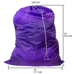 Load image into Gallery viewer, Home Basics Nylon Laundry Bag with Drawstring Closure - Assorted Colors
