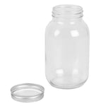 Load image into Gallery viewer, Home Basics 33 oz. Wide Mouth Clear Mason Canning Jar $2.50 EACH, CASE PACK OF 12
