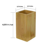 Load image into Gallery viewer, Home Basics Bamboo Tumbler, Natural $3.00 EACH, CASE PACK OF 6