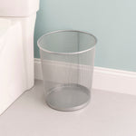 Load image into Gallery viewer, Home Basics Mesh Steel Waste Basket - Assorted Colors
