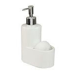 Load image into Gallery viewer, Home Basics Ceramic Soap Dispenser with Sponge - Assorted Colors
