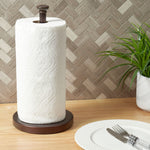 Load image into Gallery viewer, Home Basics Galleria Freestanding Paper Towel Holder, Bronze $8.00 EACH, CASE PACK OF 6
