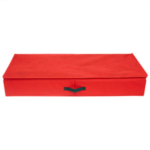 Home Basics Red Christmas Wrapping Storage Organizer $8.00 EACH, CASE PACK OF 12