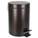 Load image into Gallery viewer, Home Basics 3 Liter Steel Step Waste Bin, Bronze $8.00 EACH, CASE PACK OF 6
