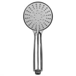 Load image into Gallery viewer, Home Basics Round 5 Function Handheld Shower Massager with 5 ft Tangle-Free Hose, Chrome $10.00 EACH, CASE PACK OF 12
