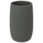 Load image into Gallery viewer, Home Basics Rubberized Ribbed Plastic Bathroom Cup Tumbler $3 EACH, CASE PACK OF 12