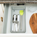 Load image into Gallery viewer, Home Basics 6 x 12 Mesh Steel Drawer Organizer, Silver $3.5 EACH, CASE PACK OF 12