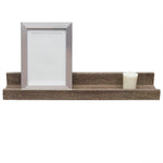 Load image into Gallery viewer, Home Basics 18&quot; Floating Shelf, Grey - Grey
