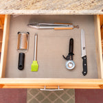 Load image into Gallery viewer, Home Basics Non-Adhesive 12” x 240” Rubber Shelf Grip Liner - Assorted Colors