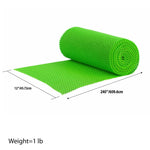 Load image into Gallery viewer, Home Basics Brights Collection Non-Adhesive 12” x 240” Rubber Shelf Grip Liner - Assorted Colors