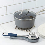 Load image into Gallery viewer, Michael Graves Design Comfortable Grip Stainless Steel Pasta Server, Indigo $4 EACH, CASE PACK OF 24