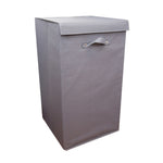 Load image into Gallery viewer, Home Basics 600D Polyester Laundry Hamper, Grey $10 EACH, CASE PACK OF 12