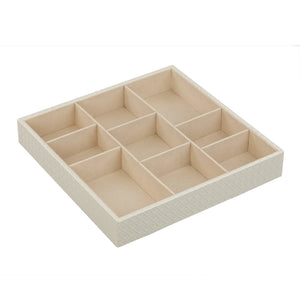 Home Basics 9-Compartment Jewelry Organizer $8.00 EACH, CASE PACK OF 6