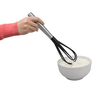 Home Basics Mesa Collection Scratch-Resistant Nylon Whisk, Black $3.00 EACH, CASE PACK OF 24