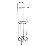 Load image into Gallery viewer, Home Basics Free-Standing Toilet Paper Holder, Black Onyx $10.00 EACH, CASE PACK OF 12