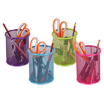 Load image into Gallery viewer, Home Basics Mesh Steel Cutlery Organizer - Assorted Colors