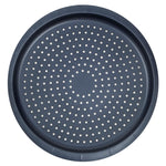 Load image into Gallery viewer, Michael Graves Design Non-Stick Perforated Carbon Steel Pizza Pan, Indigo $7.00 EACH, CASE PACK OF 12