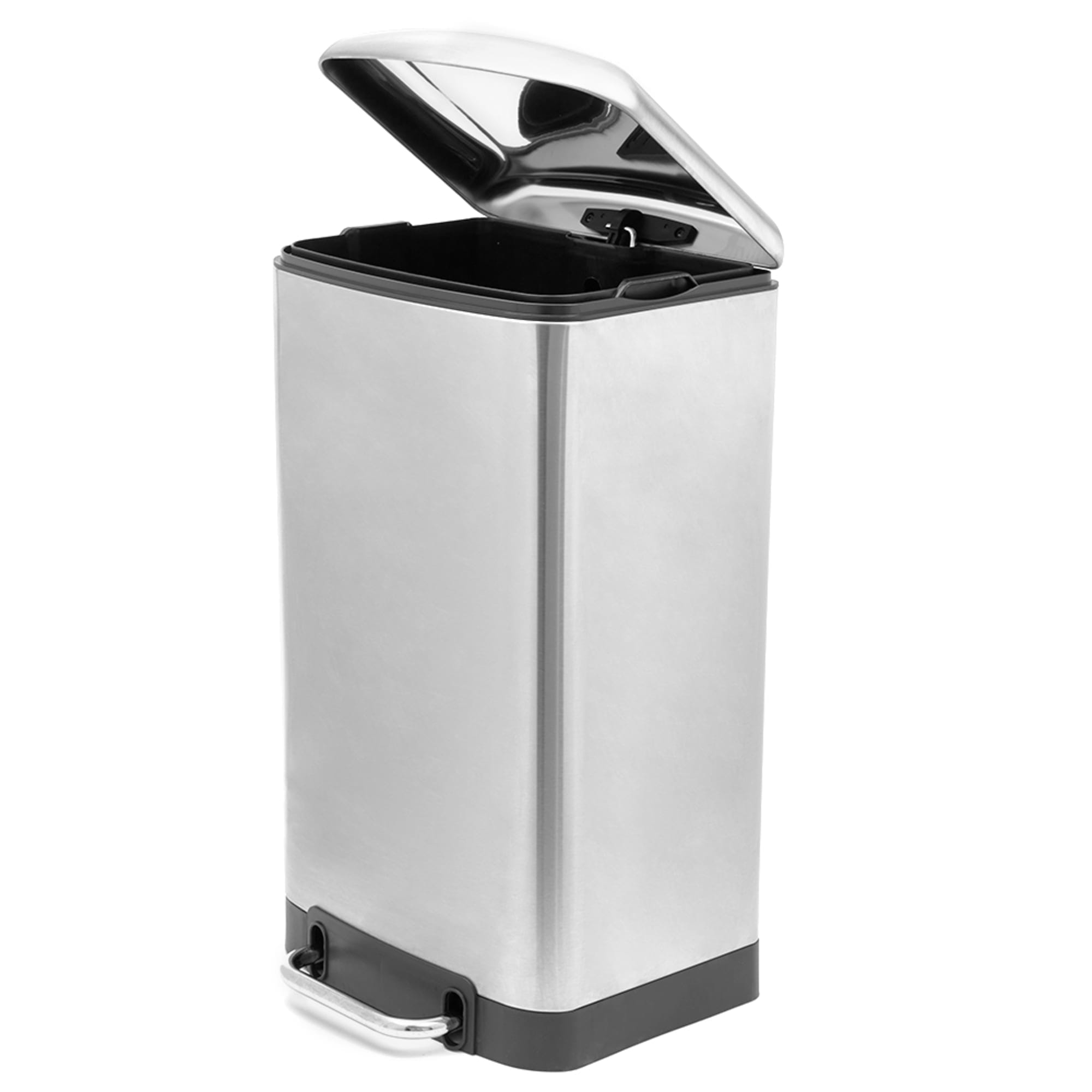 Michael Graves Design Soft Close 30 Liter Step On Stainless Steel Waste Bin, Silver $50.00 EACH, CASE PACK OF 1