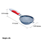 Load image into Gallery viewer, Home Basics Small Finely Netted Mesh Strainer with Non-Slip Rubber Grip Handle - Assorted Colors