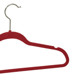 Load image into Gallery viewer, Home Basics 10-Piece Velvet Hangers, Burgundy $4.00 EACH, CASE PACK OF 12
