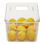 Load image into Gallery viewer, Home Basics Medium Plastic Fridge Bin, Clear

 $5.00 EACH, CASE PACK OF 12
