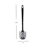 Load image into Gallery viewer, Home Basics Plastic Toilet Brush, Black $1 EACH, CASE PACK OF 24
