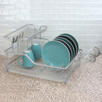 Load image into Gallery viewer, Home Basics Aluminum 2-Tier Dish Rack $40.00 EACH, CASE PACK OF 6
