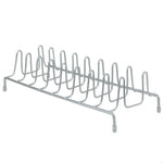 Load image into Gallery viewer, Home Basics Vinyl Coated Steel Plate Rack, Silver $3.00 EACH, CASE PACK OF 6

