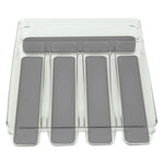 Load image into Gallery viewer, Home Basics 9&quot; x 12&quot; Plastic Drawer Organizer with Rubber Liner $5.00 EACH, CASE PACK OF 12
