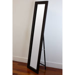 Load image into Gallery viewer, Home Basics Full Length Floor Mirror With Easel Back, Mahogany $30.00 EACH, CASE PACK OF 4
