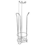 Load image into Gallery viewer, Home Basics Free-Standing Heavy Duty Sleek Dispensing Toilet Paper Holder, Chrome $15 EACH, CASE PACK OF 6